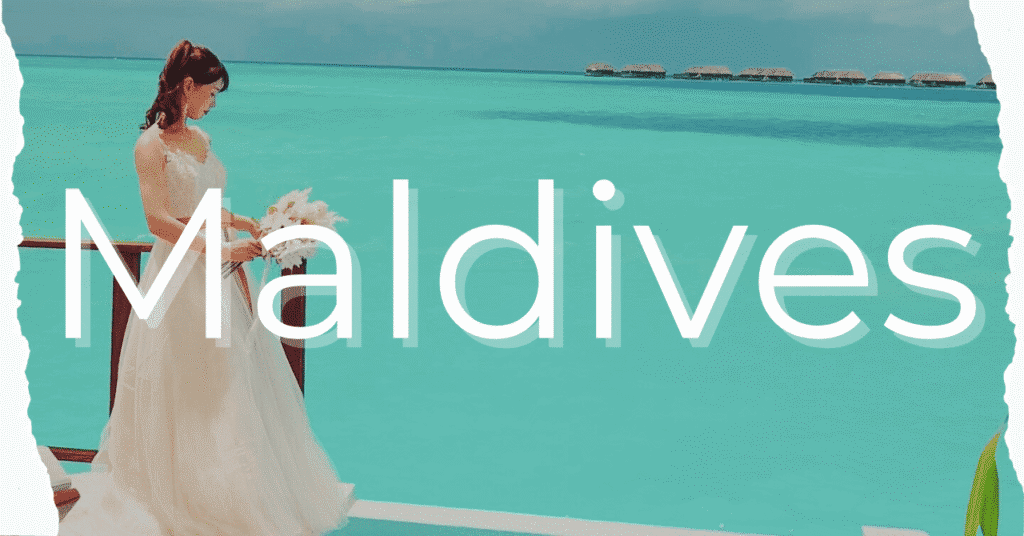 Maldives resort honeymoon